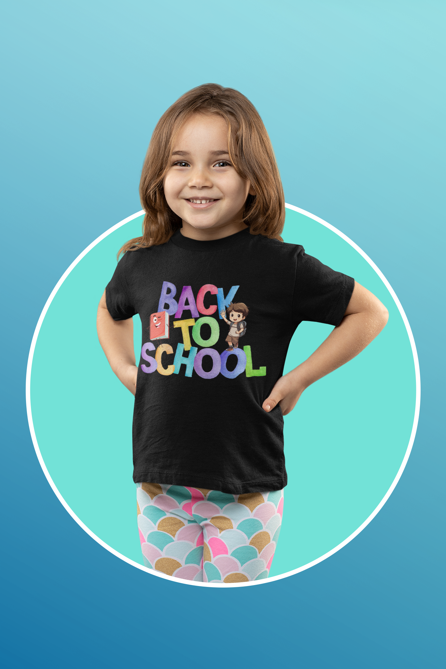 Back To School Kids Heavy Cotton™ Tee, Back to school Kids Shirt, 1st Day Of School Shirt, Back To School Cotton T-Shirt.