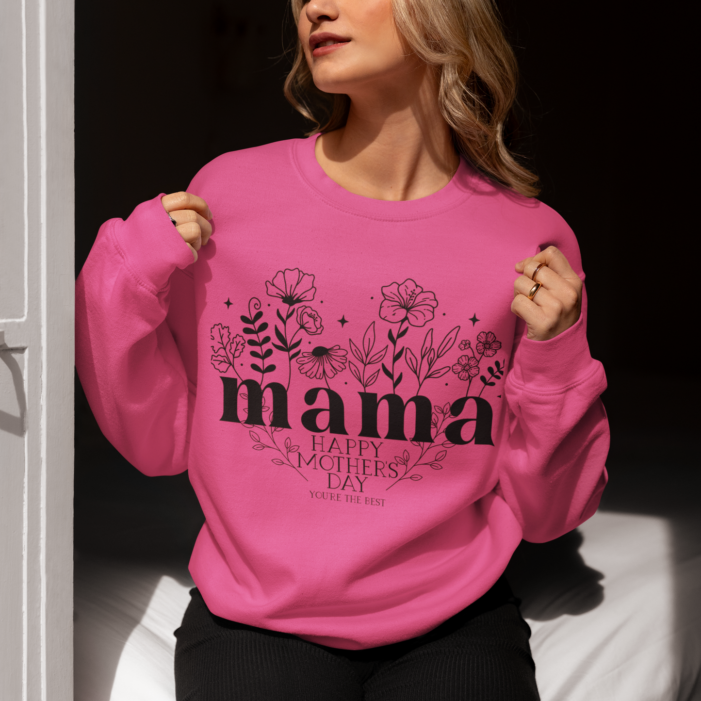 Happy Mother's Day Sweatshirt For Mom, Mom Sweatshirt, Gift For Moms,  Mama Sweatshirt.