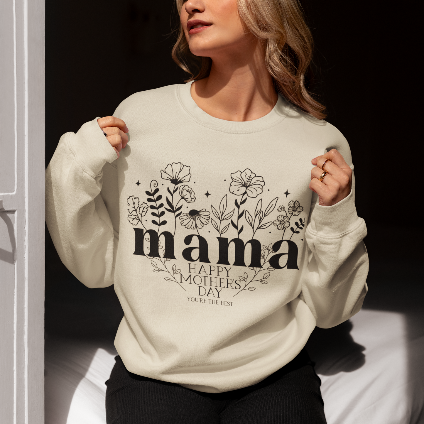 Happy Mother's Day Sweatshirt For Mom, Mom Sweatshirt, Gift For Moms,  Mama Sweatshirt.