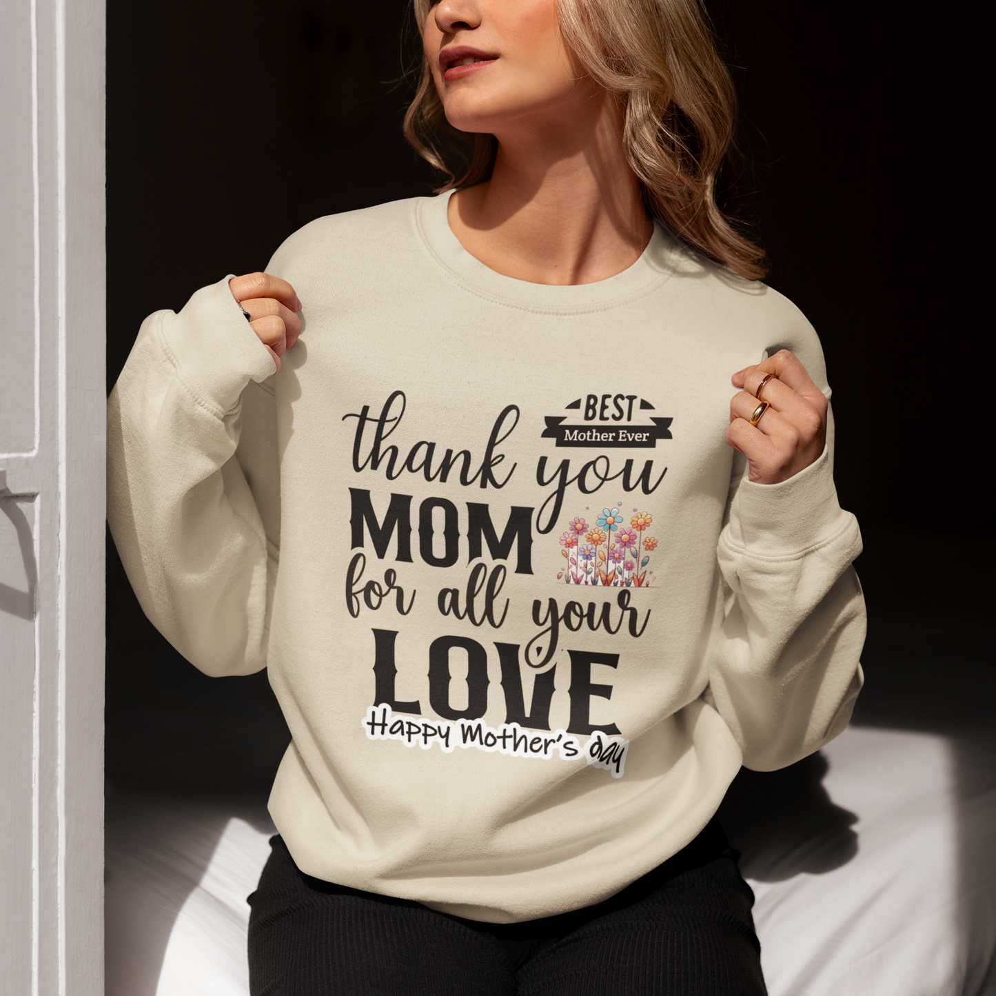 Happy Mother's Day Sweatshirt For Mom, Mom Sweatshirt, Gift For Moms,  Mama Sweatshirt.