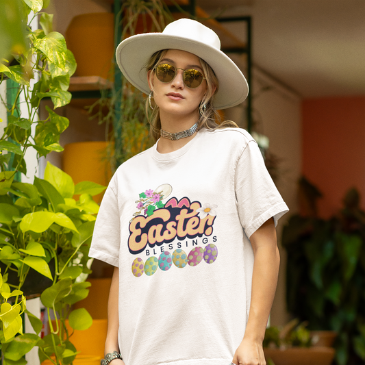 Happy Easter Unisex Jersey Short Sleeve Tee